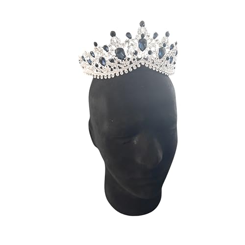 Western Stakes Princess Tiara Crown Crystal Rhinestone for Wedding, Quinceañera & Pageant