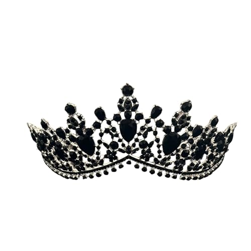 Western Stakes Princess Tiara Crown Crystal Rhinestone for Wedding, Quinceañera & Pageant