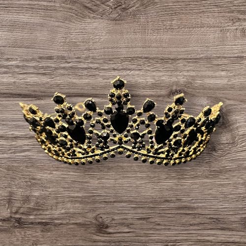 Western Stakes Princess Tiara Crown Crystal Rhinestone for Wedding, Quinceañera & Pageant