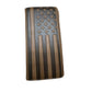 USA Flag Embossed Wallet Bi Fold Western Patriotic Wallet