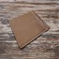 Leather Wallet Basketweave Cowboy Praying Concho