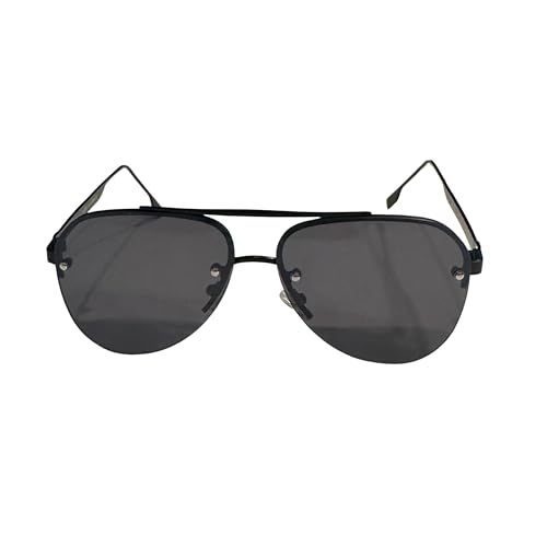 Luxury Aviator Sunglasses for Men & Women – Unisex Designer Shades with Metal Frame