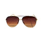Luxury Aviator Sunglasses for Men & Women – Unisex Designer Shades with Metal Frame