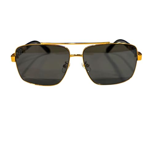 Luxury Aviator Sunglasses for Men & Women – Polarized Fashion Shades, Premium Metal Frame