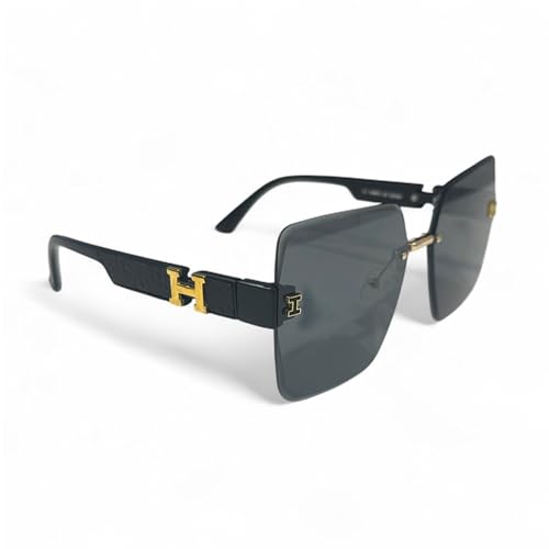 High-End Oversized Sunglasses for Men & Women – Luxury Square Frame Fashion Shades