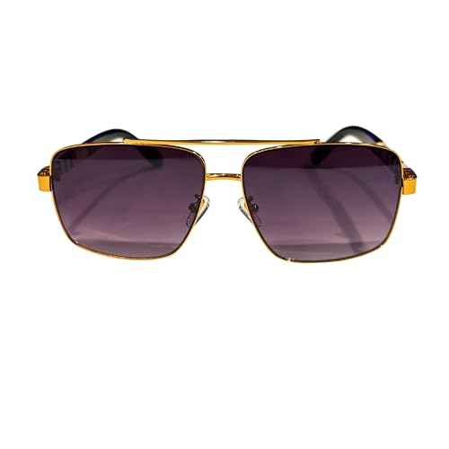 Luxury Aviator Sunglasses for Men & Women – Polarized Fashion Shades, Premium Metal Frame