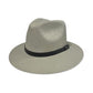 Men’s Panama Style Summer Hat – High-End Woven Beach Fedora with 3” Brim & 4” Crown