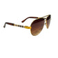 Western Stakes Luxury Rounded Aviator Sunglasses for Men & Women – Premium Metal Frame
