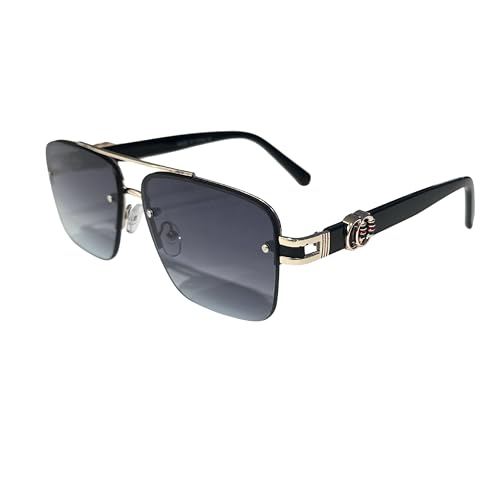 Luxury Unisex Sunglasses – Fashion Premium Eyewear with Metal Accents for Men & Women