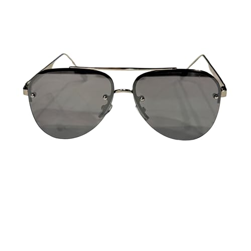 Luxury Aviator Sunglasses for Men & Women – Unisex Designer Shades with Metal Frame