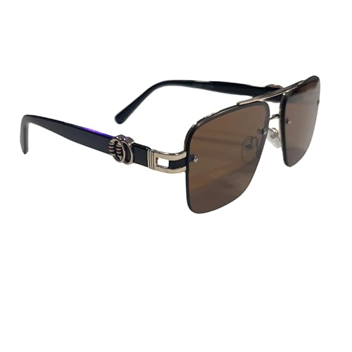 Luxury Unisex Sunglasses – Fashion Premium Eyewear with Metal Accents for Men & Women