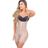London Colombian Faja – High Compression Shapewear with Zipper and Adjustable Straps