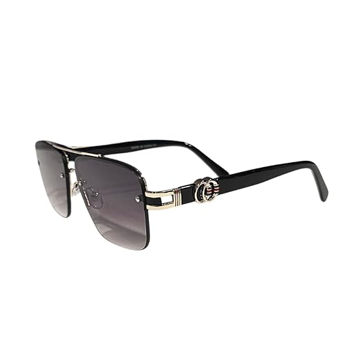 Luxury Unisex Sunglasses – Fashion Premium Eyewear with Metal Accents for Men & Women