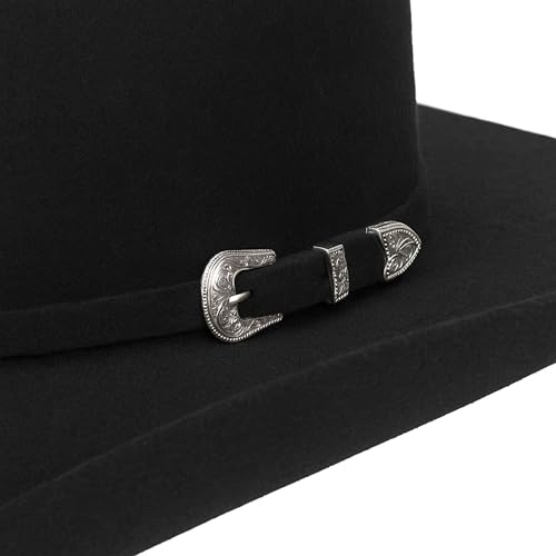 El Cattleman Handmade Cowboy Hat – 100X Bolivian Wool Felt, Premium Western Hat