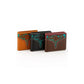 Men’s Western Leather Wallet – Laser Cut Floral Design, Bi-Fold Cowboy Rodeo Style