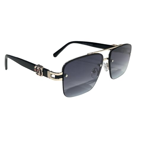 Luxury Unisex Sunglasses – Fashion Premium Eyewear with Metal Accents for Men & Women