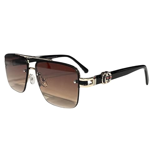 Luxury Unisex Sunglasses – Fashion Premium Eyewear with Metal Accents for Men & Women