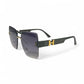 High-End Oversized Sunglasses for Men & Women – Luxury Square Frame Fashion Shades