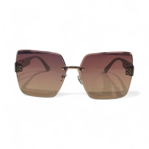 High-End Oversized Sunglasses for Men & Women – Luxury Square Frame Fashion Shades