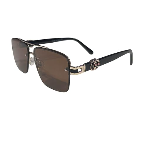 Luxury Unisex Sunglasses – Fashion Premium Eyewear with Metal Accents for Men & Women