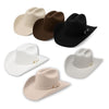 El Cattleman Handmade Cowboy Hat – 100X Bolivian Wool Felt, Premium Western Hat