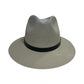 Men’s Panama Style Summer Hat – High-End Woven Beach Fedora with 3” Brim & 4” Crown
