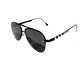 Luxury Aviator Sunglasses for Men & Women – Unisex Designer Shades with Metal Frame