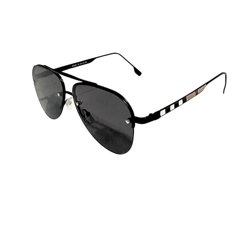 Luxury Aviator Sunglasses for Men & Women – Unisex Designer Shades with Metal Frame