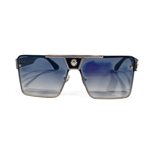 High-End Oversized Sunglasses – Fashion Square Frame UV Protection Shades, Universal Fit