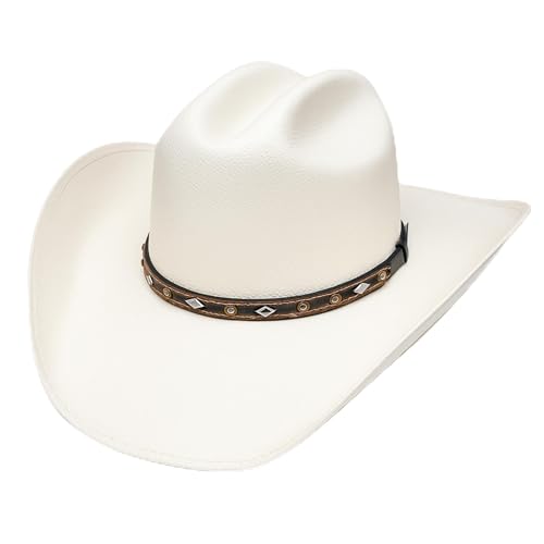 Western Stakes Shantu Cowboy Hat for Men – Handmade in Mexico Rodeo Concert Sombrero