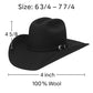 El Cattleman Handmade Cowboy Hat – 100X Bolivian Wool Felt, Premium Western Hat