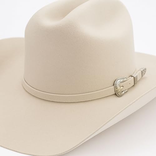 El Cattleman Handmade Cowboy Hat – 100X Bolivian Wool Felt, Premium Western Hat
