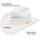 El Cattleman Handmade Cowboy Hat – 100X Bolivian Wool Felt, Premium Western Hat
