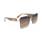 High-End Oversized Sunglasses – Fashion Square Frame UV Protection Shades, Universal Fit