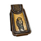 Leather Phone Belt Holster Handmade in Mexico Cowboy Jesus Virgin Mary