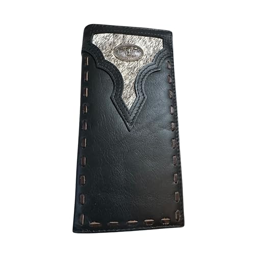 Western Stakes | Leather Long Wallet | Cowhair & Texas