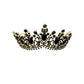 Western Stakes Princess Tiara Crown Crystal Rhinestone for Wedding, Quinceañera & Pageant