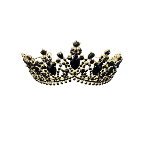 Western Stakes Princess Tiara Crown Crystal Rhinestone for Wedding, Quinceañera & Pageant