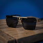 High-End Oversized Sunglasses – Fashion Square Frame UV Protection Shades, Universal Fit