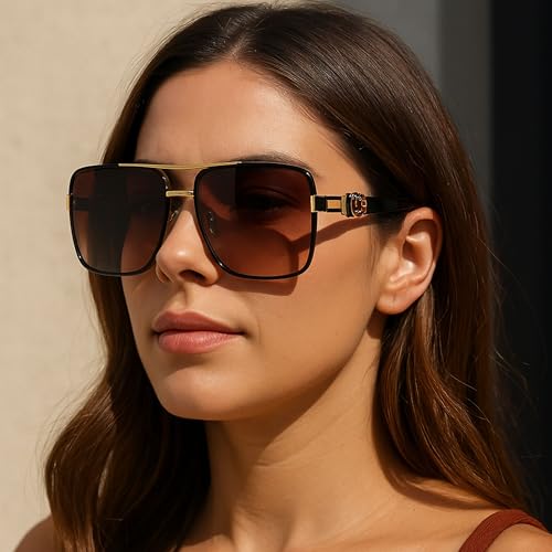 Luxury Unisex Sunglasses – Fashion Premium Eyewear with Metal Accents for Men & Women