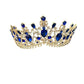 Western Stakes Princess Tiara Crown Crystal Rhinestone for Wedding, Quinceañera & Pageant