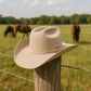 El Cattleman Handmade Cowboy Hat – 100X Bolivian Wool Felt, Premium Western Hat