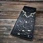 Floral Long Wallet Embossed Longhorn Floral Accent