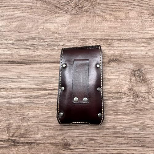 Western Stakes Western Leather Phone Belt Holster Cowboy Praying