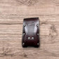 Western Stakes Western Leather Phone Belt Holster Cell Phone Case Pouch Embossed Tooled Rooster Concho Universal