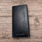 Leather Long Wallet Alligator Head Design Leather Wallet