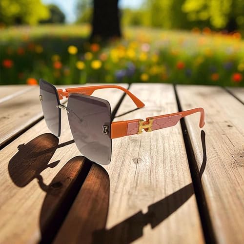 High-End Oversized Sunglasses for Men & Women – Luxury Square Frame Fashion Shades