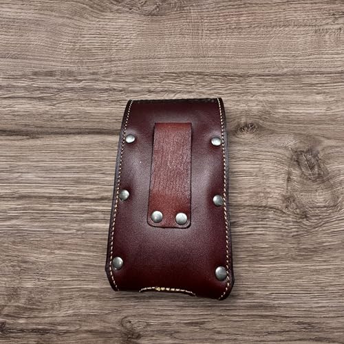 Western Stakes Western Leather Phone Belt Holster Cell Phone Case Pouch Floral Cowboy Tooled Concho Basketweave Universal