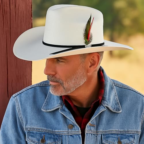 Western Stakes Shantu Cowboy Hat for Men – Handmade in Mexico Rodeo Concert Sombrero