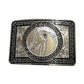 Custom Cowboy Belt Buckles For Men Pressed Plate High End Big Belt Buckles Hand Crafted